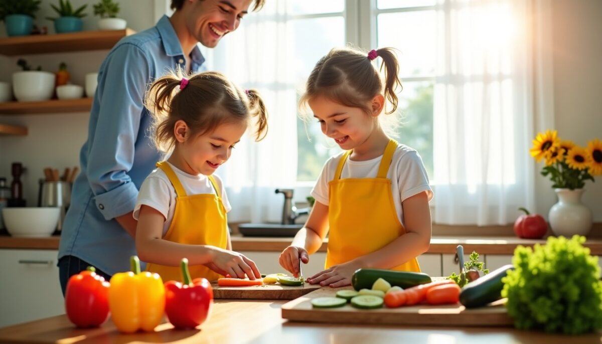 Comment transformer les légumes crus en un plat ultra croquant que vos enfants vont adorer en seulement 10 minutes