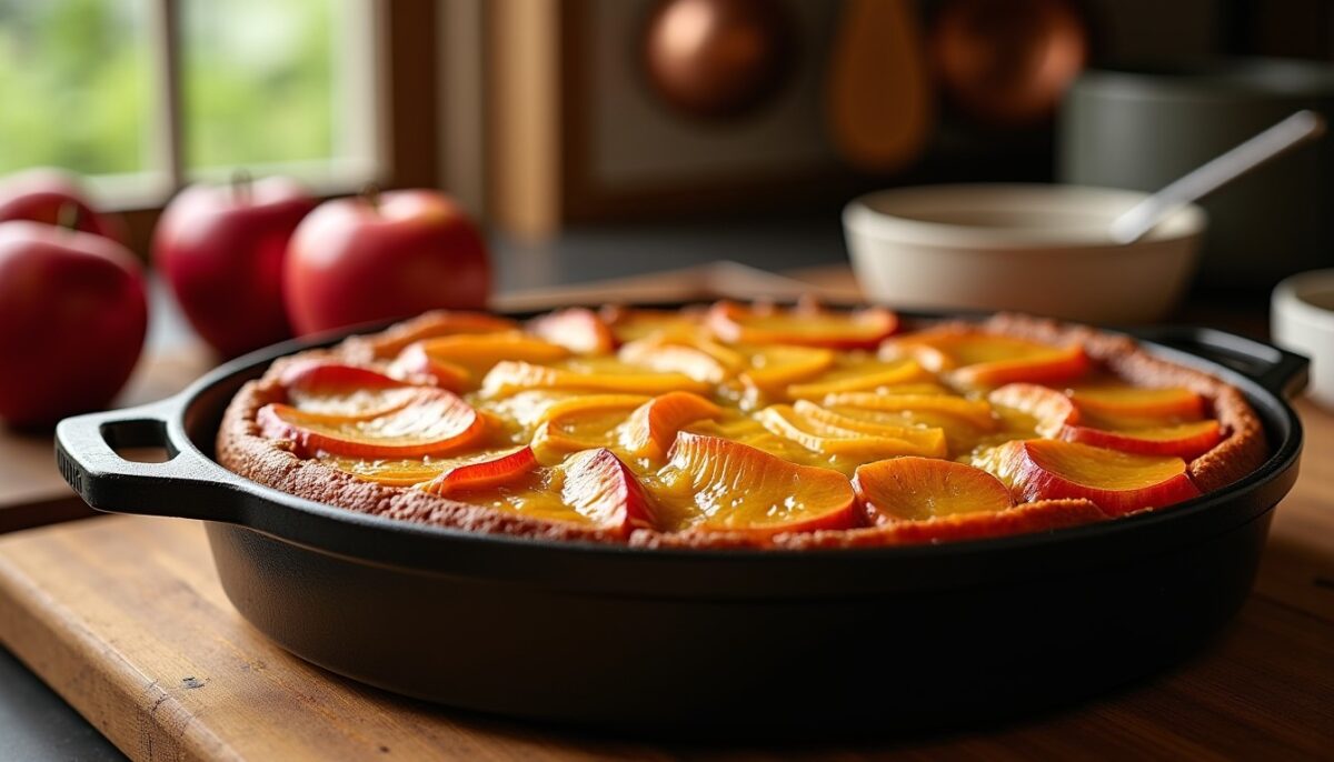 Gâteau aux pommes ultra fondant en 10 minutes sans four : la cuisson à la poêle à essayer ce soir ! Gâteau aux pommes ultra fondant en 10 minutes sans four : la cuisson à la poêle à essayer ce soir !