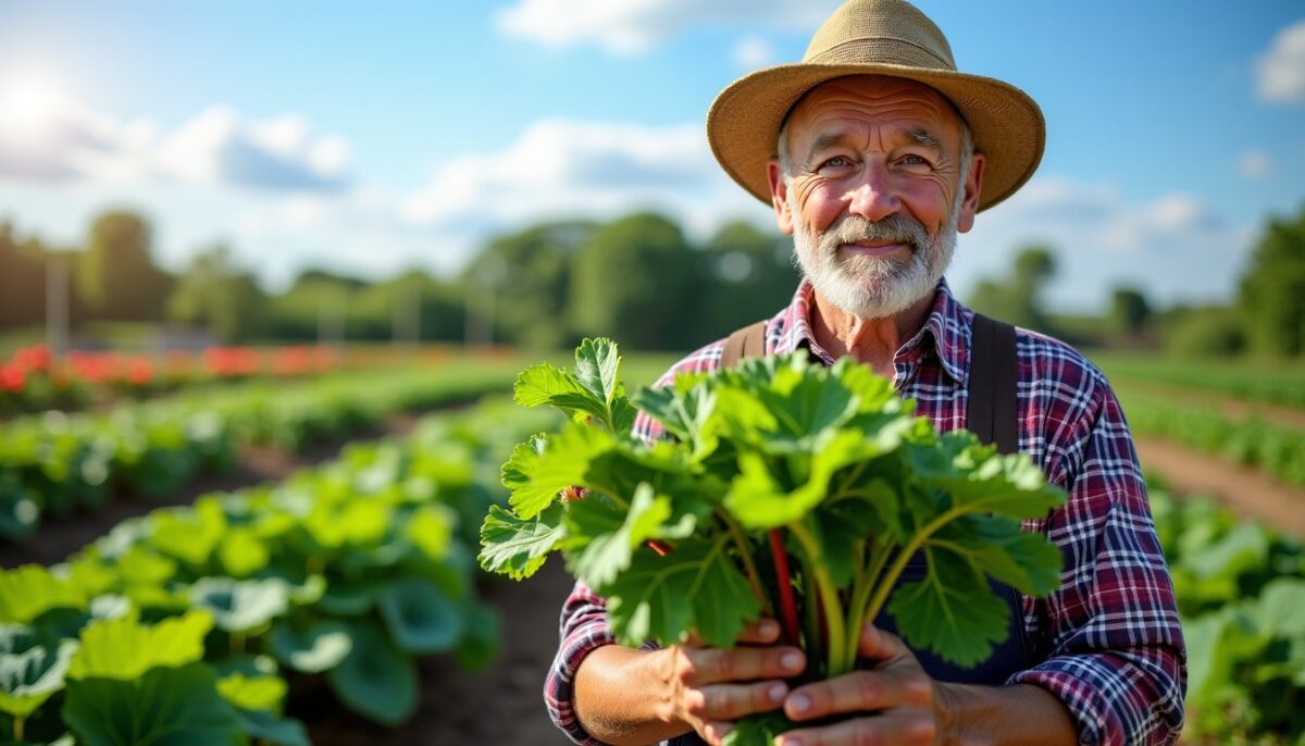 « Bien plus qu'une tarte » : le secret de mon grand-père pour combattre les pucerons avec les feuilles de rhubarbe