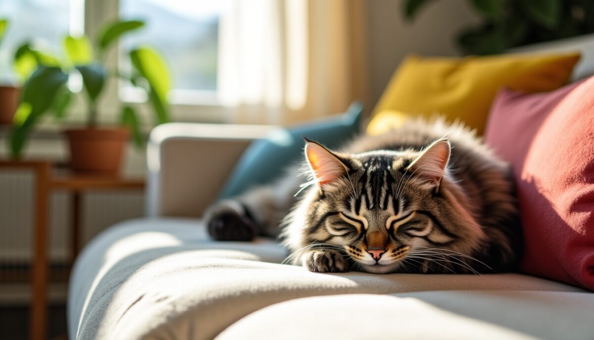 Coup de chaleur chez le chat : ce signe subtil pendant sa sieste peut indiquer un danger vital