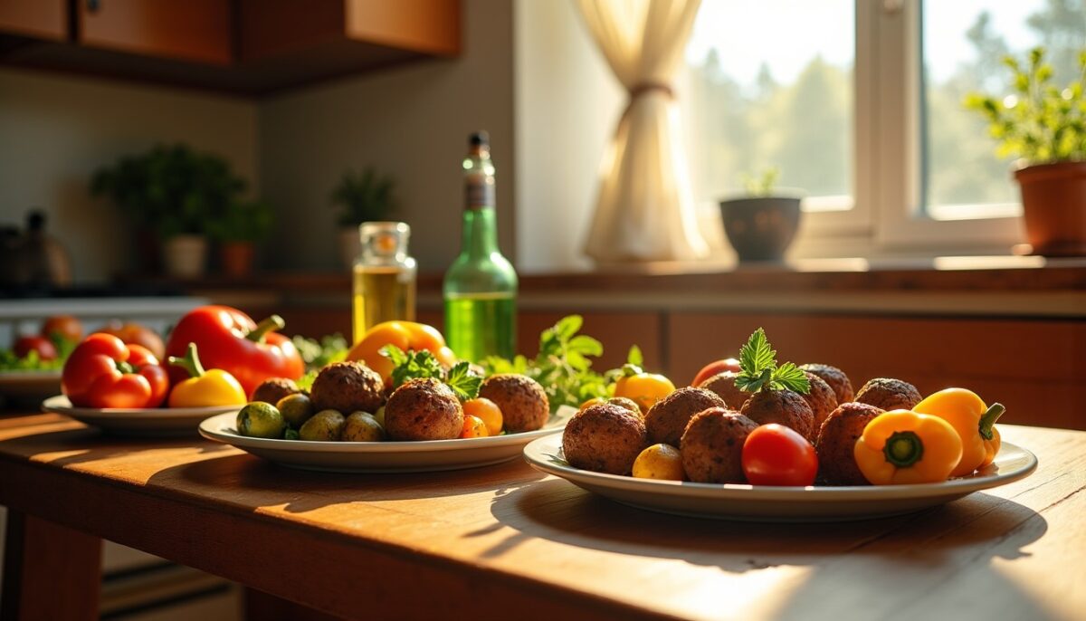 Délice du four : légumes du soleil rôtis et boulettes dorées qui enivrent la maison et disparaissent en un clin d'œil Délice du four : légumes du soleil rôtis et boulettes dorées qui enivrent la maison et disparaissent en un clin d'œil