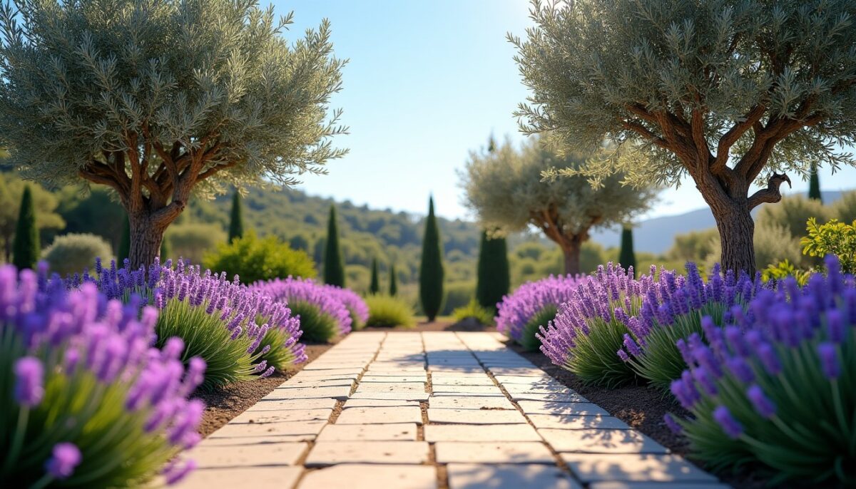 Olivier et lavande : 10 astuces pour métamorphoser une dalle grise en une terrasse méditerranéenne cet été