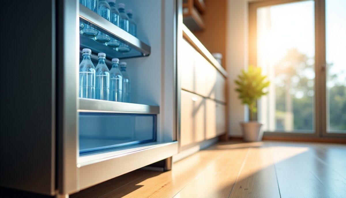 Frigo : découvrez l’emplacement parfait pour vos bouteilles d’eau afin d’éviter qu’elles restent tièdes et ne coûtent cher