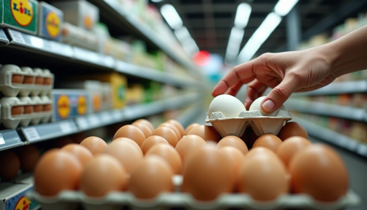 Alerte consommation : des œufs vendus chez Lidl en France contaminés par la salmonelle