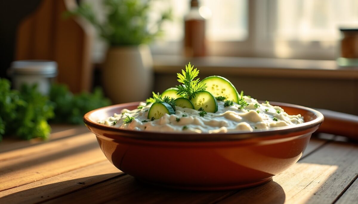 Transforme ton tzatziki en une crème parfaite : l'astuce rapide avec le concombre qui fait toute la différence en 10 minutes