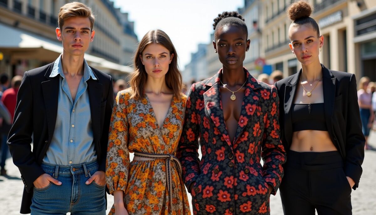Street Style : Quatre looks incontournables capturés dans le quartier vibrant de Beaubourg