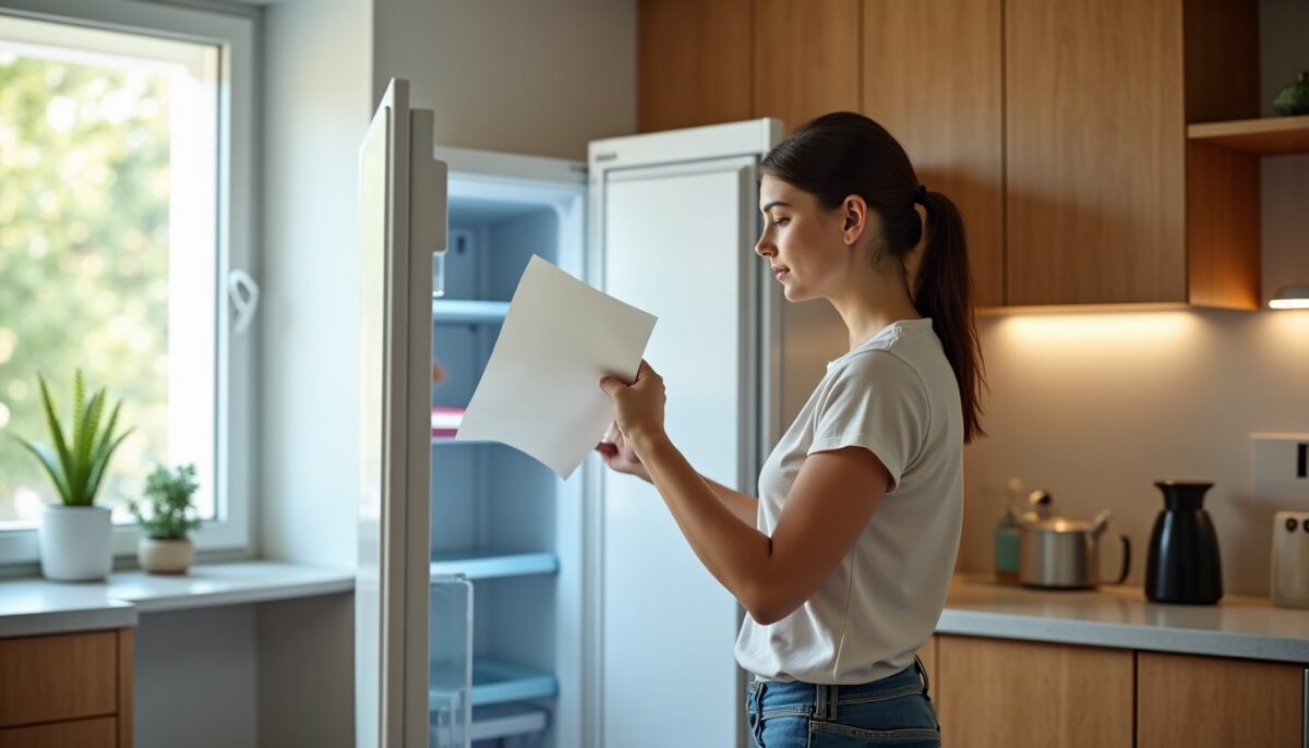 Congélateur : découvrez comment un simple test à la feuille de papier peut expliquer la hausse de votre facture d'électricité