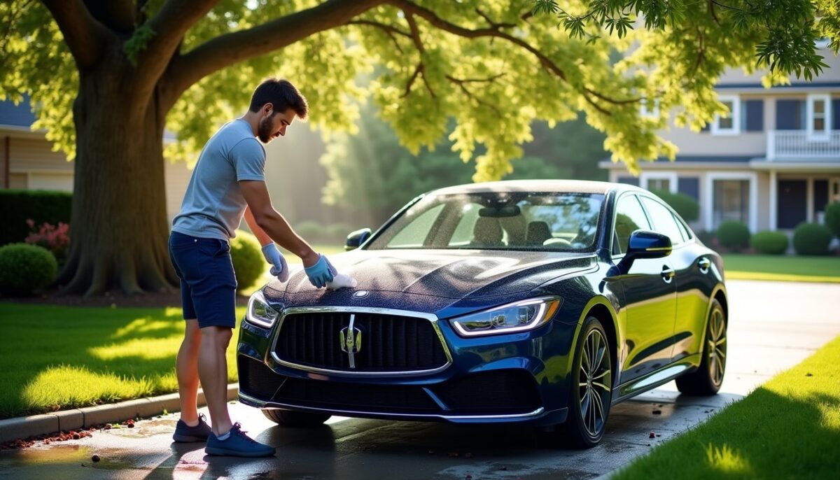 Pourquoi laver sa voiture à l'ombre en été ? Avantages et astuces pour un nettoyage parfait