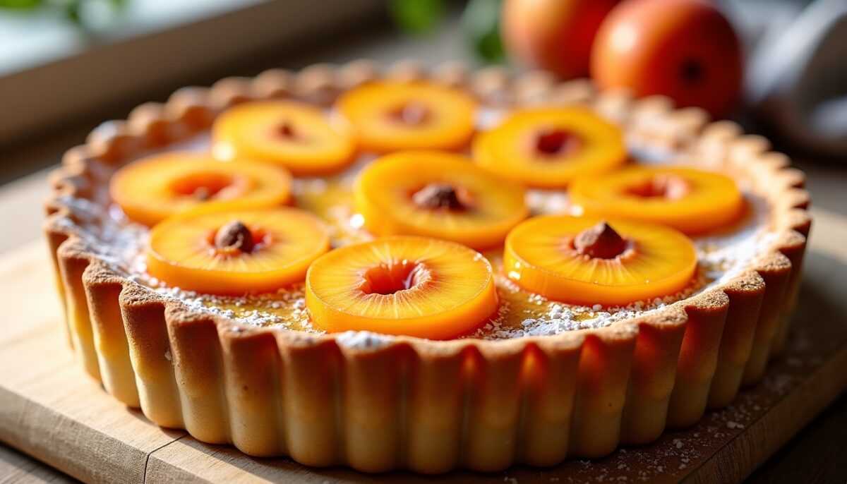 Tarte aux abricots revisitées : une base dorée et ultra croustillante sans pâte brisée