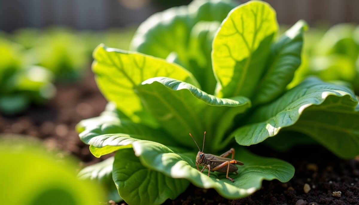 Grillons au potager : découvrez pourquoi ils ne sont pas les véritables coupables lorsque vos salades dépérissent cet été