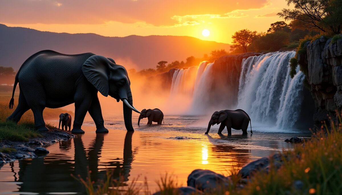 Un joyau africain unique : là où 4 pays se rencontrent entre safaris inoubliables et cascades majestueuses Un joyau africain unique : là où 4 pays se rencontrent entre safaris inoubliables et cascades majestueuses